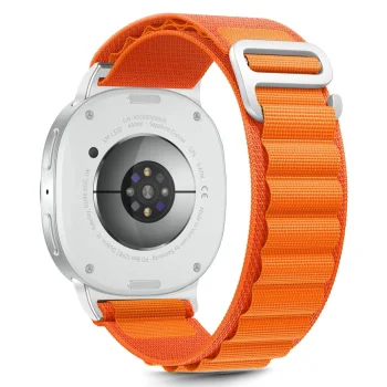 Ремешок Tech-Protect Nylon Stripe для Samsung Galaxy Watch 40/44/46 mm, оранжевый