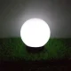 GreenBlue GB168 dārza solārā lampa, lode, 30x30x63 cm