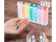 Nedēļas tablešu organizators, medikamentu konteiners 7 dienām (7x4) | Weekly Pill Organiser