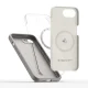 Tech-Protect Silicone MagSafe vāciņš iPhone 16e / 17e, pelēks