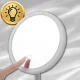 Bakalu SN55113 круглое косметическое зеркало с LED подсветкой, белое