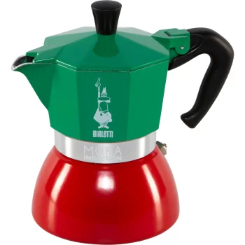 Гейзерная кофеварка Bialetti Moka Induction Italia, 4 чашки, 150 мл