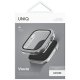 Uniq Voute aizsargstikls un vāciņš Apple Watch 10/11 42mm Silver