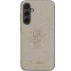 Samsung Galaxy S23 FE (SM-S711B/DS) Glitter Script Big 4G Case Cover, Gold | Telefona Maciņš Vāks Apvalks Bampers