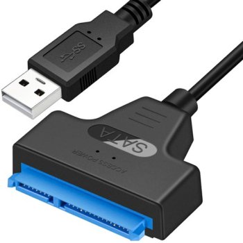 Адаптер USB–SATA 3.0 для HDD/SSD, Izoxis 23603