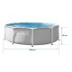 Каркасный бассейн Intex 26700ND 305x76 см, серый