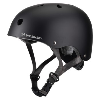 Лёгкий шлем Wozinsky для BMX/самоката M – чёрный