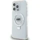 Karl Lagerfeld iPhone 15 Pro Max чехол Ring Stand Karl Head MagSafe, белый