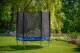 FUNFIT Garden Trampoline with Safety Net and Ladder, 183 cm