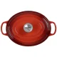 Čuguna katls Le Creuset Signature Oval 27 cm 4.1 l Cerise