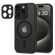 Tech-Protect iPhone 16 Pro vāciņš MagCam MagSafe, puscaurspīdīgs