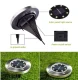 Solar Ground Garden Lights KX5255, 8 LED, IP65, 12 Pcs, Cold White