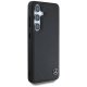 Чехол Mercedes Leather Horizontal Debossed Curves MagSafe для Samsung Galaxy S25 - Черный