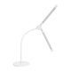 Glow 6020 galda lampa ar DUAL galvu, balta