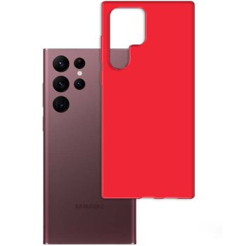 Samsung Galaxy S23 Ultra (SM-S918) 3MK Matt Case Cover, Strawberry | Матовый Чехол Кейс Бампер...