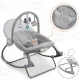 Nukido 705100 Baby Bouncer with Vibration, Grey