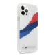 BMW iPhone 12 Pro Max vāciņš Motorsport Tricolor, caurspīdīgs