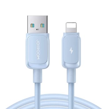 Kabelis Joyroom S-AL012A14 USB uz Lightning, 2.4A, 1.2m, Zils