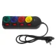 Сетевой фильтр Maclean MCE508 B, 4 розетки, USB-A/C, 1.5м, черный