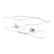 Vadu austiņas TRUTHEAR Gate ar mikrofonu, 10 mm, 3.5 mm, White