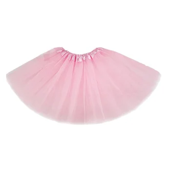 Фатиновая юбка Tutu для карнавального костюма, розовая