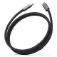 Ringke USB-C 3.2 Gen kabelis 240W 100cm melns