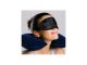 Inflatable Travel Neck Pillow with Mask and Ear Plugs, Different Сolors