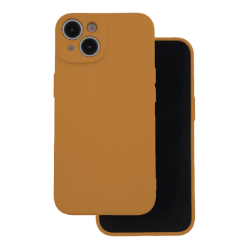 Apple iPhone 16 Plus 6.7'' Matt Silicone Color Case Cover, Caramel | Silikona Vāciņš Maciņš Apvalks Bampers