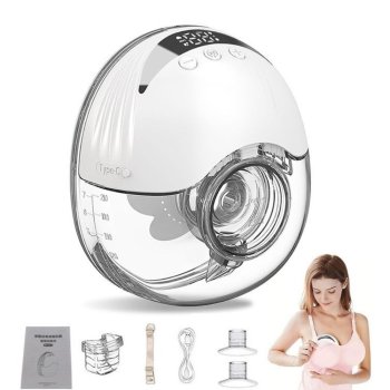 Bezvadu Elektriskais Krūts Piena Sūknis Pumpis Laktators 4 Režīmi | Electric Breast Pump