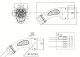 Duosida Type 2 EV Charging Plug Female 32A 3-Phase 22kW