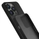 iPhone 14 Pro 3mk Silicone Case sērija – melns