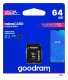 Goodram 64GB microSDXC atmiņas karte ar adapteri, Class 10 UHS-I