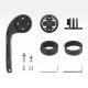 Wozinsky WUG-01B veloturētājs Garmin datoram, stūrei, kamerai, lukturim – melns