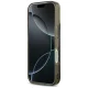 Karl Lagerfeld iPhone 17 Pro vāciņš Liquid Glitter Choupette Logo MagSafe, melns