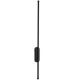 Sienas lampa LED 100cm 15W 4000K, melna
