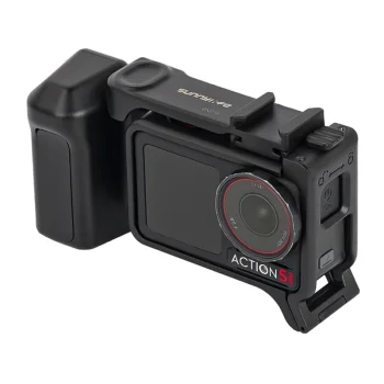 Sunnylife stiprinājums kamerai Osmo Action 5 Pro / 4 / 3, OA5-BK038