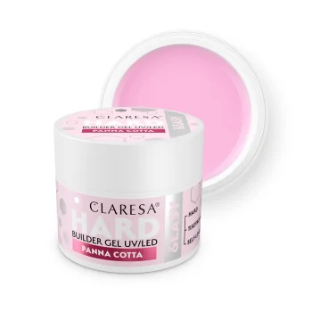 Būvējošais nagu gēls Claresa Hard&Easy Panna Cotta 12g