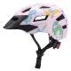 Wozinsky HT-45R bērnu MTB velo ķivere ar noņemamu nagu XS (48-52cm) - Rozā