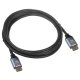 Кабель Maclean HDMI 2.1a, 1.5м, 8K, MCTV-440