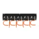 Maclean MC-193 tērauda sienas organizators dārza instrumentiem, 40 cm