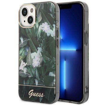 Guess Jungle Collection Case for iPhone 14 Plus Green