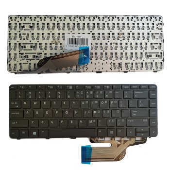 HP ProBook 430 G3, 430 G4, 440 G3 Keyboard Replacement, US Layout, Black