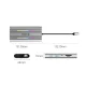 Orico XDR 12-in-1 USB-C dokstacija, PD 100W, 2x HDMI 4K 60Hz, VGA, RJ45, pelēka
