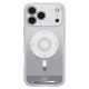 Чехол Spigen Ultra Hybrid MagSafe для iPhone 18 Pro / 17 Pro, серебристый