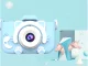 Bērnu Mini Fotoaparāts Digitālā Kamera ar Spēlēm Kaķis, 1080P, Zils | Children HD Digital Camera