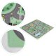 Детский коврик-пазл EVA Город 90,5x90,5 см 21 эл. ECOTOYS