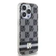 Чехол DKNY для iPhone 15 Pro Max IML Checkered Mono Pattern MagSafe, черный
