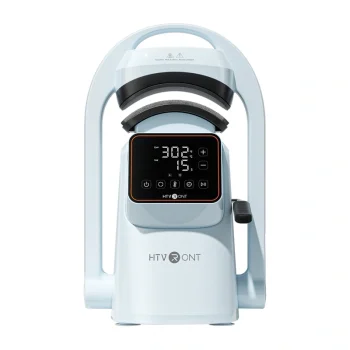 Автоматический термопресс для кепок HTVRONT A300 Auto, Light Blue