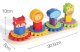 Educational Wooden Shape Sorter with Gears and Animals Jhtoy-251