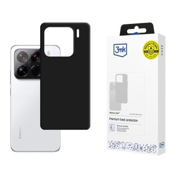 3mk Silicone Case silikona vāciņš Xiaomi 15, melns